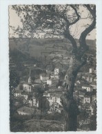 Olliergues (63) : Vue  Générale Du Quartier De L´église  Environ 1954 GF. - Olliergues