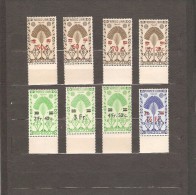 MADAGASCAR N° 290/297 NEUF ** MNH LUXE   BORD DE FEUILLE  SERIE DE LONDRE SURCHARGE - Used Stamps