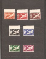 MADAGASCAR POSTE AERIENNE  N° 55/61 NEUF ** MNH LUXE   SERIE DE LONDRE - Luchtpost