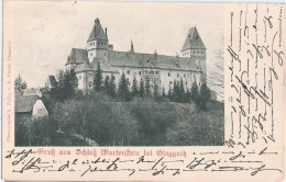 Gruss Aus Schloß Wartenstein Bei GLOGGNITZ Autograf Adel An Gräfin Kielmannsegg Wien 29.7.1905 Gelaufen - Neunkirchen