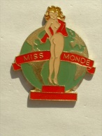 Pin´s PIN´UP - MISS MONDE - Pin-ups