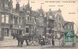 Fort Mahon     80       L'Avenue De La Mer   Carriole A Cheval - Fort Mahon