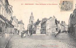 Montdidier     80      Place Parmentier  Et Rue D'Amiens - Montdidier