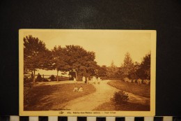 Cpa, 03, NERIS LES BAINS, Parc César, Animée - Neris Les Bains