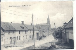 PICARDIE - 80 - SOMME - BEAUVAL - La Rue Du Bac - Beauval