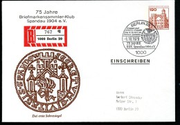 BERLIN PU80 B2/001 Privat-Umschlag SEKRETSIEGEL Sost. 1979  NGK 10,00 &euro; - Buste Private - Usati