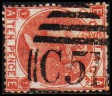 C 51. Victoria TEN PENCE. 1. (Michel: 32) - JF128346 - Deens West-Indië