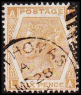 ST THOMAS A MR 28. Victoria SIX PENCE. 11. (Michel: 38c) - JF128343 - Deens West-Indië