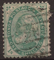 TONGA 1886 1/- King George I SG 4 U JL324 - Tonga (1970-...)