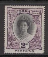 TONGA 1942 2d Queen Salote SG 76 HM AR64 - Tonga (...-1970)