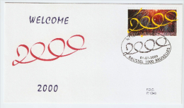 Belgium – 2000 – FDC – Welcome 2000 - Non Classificati