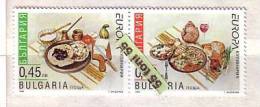 2005   Europa – GASTRONOMY  Wines  2v.- MNH  Bulgaria/Bulgarie - Vinos Y Alcoholes