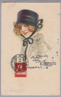 AK Künstlerkarte Mauzan #229-5 1918-02-04 Genf - Türkei - Mauzan, L.A.