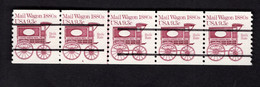 316933812 SCOTT 1903A POSTFRIS MINT NEVER HINGED EINDWANDFREI - TRANSPORTATION - MAIL WAGON 1880S - PCN5 -PLATE 4 - Roulettes (Numéros De Planches)