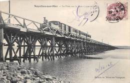 Noyelles Sur Mer    80    Le  Pont Sur La Baie.  Train - Noyelles-sur-Mer