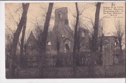 WERKEN : Ruines 1914-18 - église - Kortemark