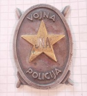 JNA ARMY POLICE YUGOSLAVIA  / Heavy Metal Tags - Police & Gendarmerie