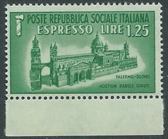 1944 RSI ESPRESSO DUOMO DI PALERMO MNH ** - VA01-3 - Poste Exprèsse