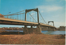 Baghdad, SUSPENSION BRIDGE, IRAQ - Old Postcard - Iraq