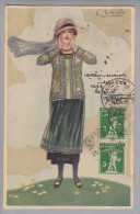 Motiv Künstlerkarte E.Colombo #445-4 1919-09-19 Genf - Türkei - Colombo, E.