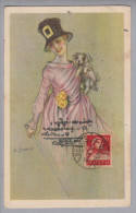 Motiv Künstlerkarte A.Zandrino #23-1 1918-04-16 Genf N.Türkei - Zandrino