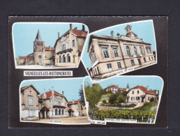 CPSM - Vigneulles Les Hattonchatel (55) - Multivues ( Eglise Hotel De Ville Ecole Chateau COMBIER CIM) - Vigneulles Les Hattonchatel