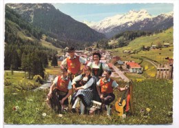 CPSM  St Anton Am Arlberg Tirol  St Antoner Volkstumsgruppe  (staffler) - St. Anton Am Arlberg