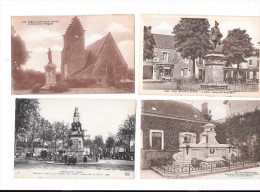 7622 - Lot De 28 CPA De Monument Aux Morts De La SARTHE - 5 - 99 Cartes