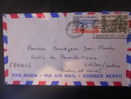 Canada Lettre De Montreal 1967 Pour Chalon - Cartas & Documentos