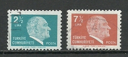 Turkey; 1980 Regular Issue Stamps With The Subject Of Ataturk (Complete Set) - Gebruikt