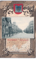 GEESTEMÜNDE Bremerhaven Börriesstrasse Wappen Passepartout 3.11.1902 Gelaufen - Bremerhaven