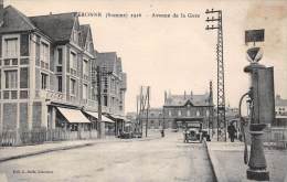 Péronne    80     Avenue De La Gare   En 1926  .Pompe A Essence BP - Peronne