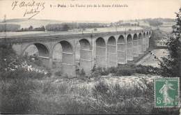 Poix     80       Le Viaduc  Avant Destruction - Poix-de-Picardie