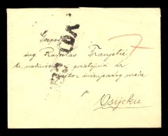 Kingdom Of Yugoslavia - Letter Sent From Djakovo To Osijek 26.07.1919. Censored By Military Censorship In Osijek. - Storia Postale