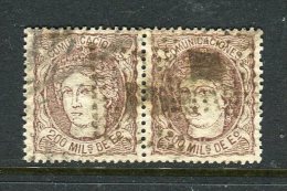 Superbe Paire De N° 109 - Used Stamps