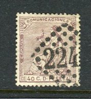 Superbe N° 136 Cachet GC 2240 Français De Marseille - Used Stamps