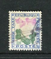 Rare N° 102 Variété D'impression - 1960-.... Afgestempeld