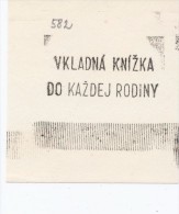J1719 - Czechoslovakia (1945-79) Control Imprint Stamp Machine (R!): Bankbook To Every Family - Probe- Und Nachdrucke