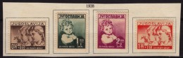 1938 Yugoslavia - Children Charity AID - MH - Unused Stamps