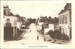 44 - DERVAL - Vue Animée D'une Rue - Derval