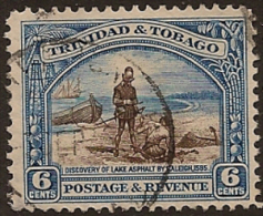 TRINIDAD & TOBAGO 1935 6c P12 U SG 233 TF141 - Trinidad & Tobago (...-1961)