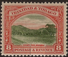 TRINIDAD & TOBAGO 1935 8c KGV SG 234 HM TF217 - Trinidad Y Tobago