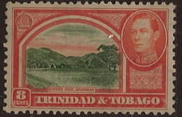 TRINIDAD & TOBAGO 1938 8c UNHM SG 251 TF213 - Trinidad Y Tobago