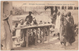 Senegal - Tribunal Indigène Dans Un Poste - Ethnique - Ethnic - Costumes - Moeurs - Folklore - France - África