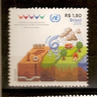 Brazil ** & Conferencia Mundialda ONU Sobre A Redução De Riscos De Desastres, Sendai Japão 2015 - Unused Stamps