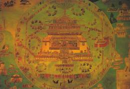 China - Thangka Of Celebration Ceremony, Renovated & Restored In 19th Century, Samye Monastery Of Lhoka - Tíbet