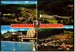 Gras-Ellenbach Bei Bensheim A. D. Bergstraße  -  Mehrbild-Ansichtskarte Ca.1981  (4527) - Bensheim