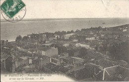 11. PAUILLAC : Panorama De La Ville Et Vue Sur La Gironde - Cachet De La Poste 1908 - Pauillac