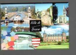 LOIRET, 45, MAGNET BRIARE, FORMAT 6 X 7,8 Cm - Tourism