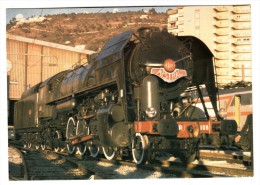 06 - Nice - Section De Nice - Locomotive 141R1108 Au Dépôt De Nice Saint Roch - Transport (rail) - Station